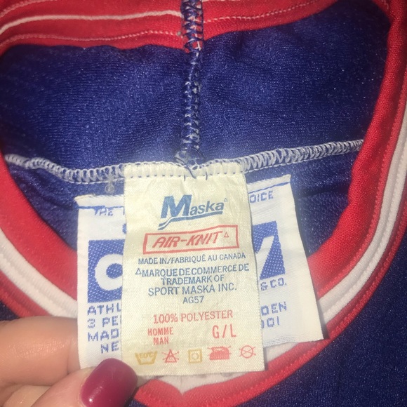 ❌SOLD!❌ NY RANGERS hockey jersey Nicholls - Picture 4 of 4